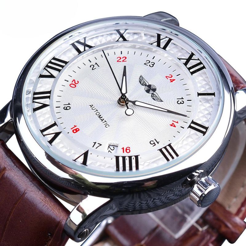Luxury Automatic Leather Watch Complete™ - Olsen & Olsen