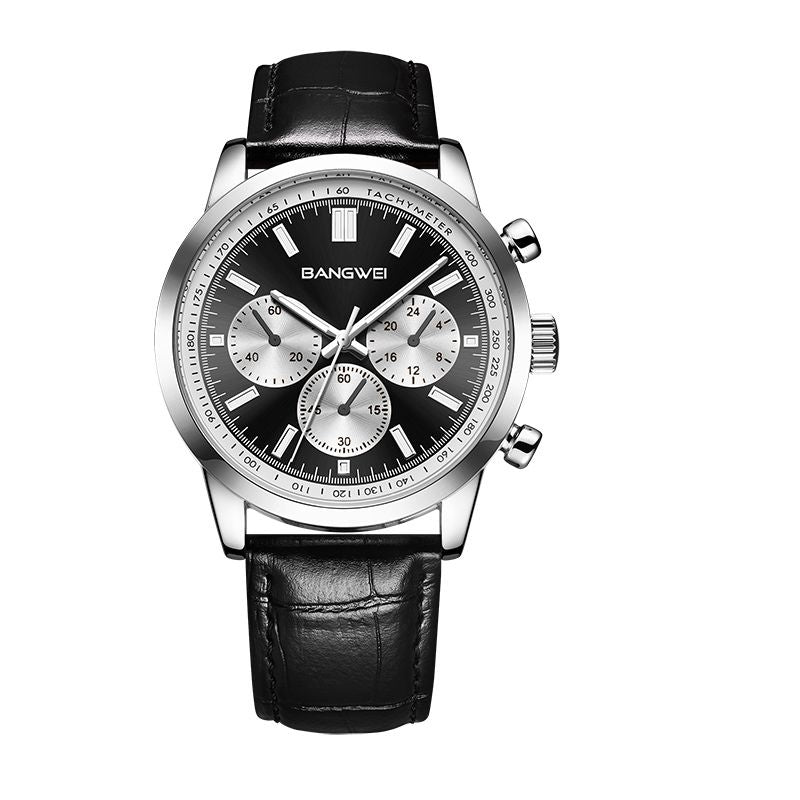 Quartz Military Leather Casual Sport Watch™ - Olsen & Olsen