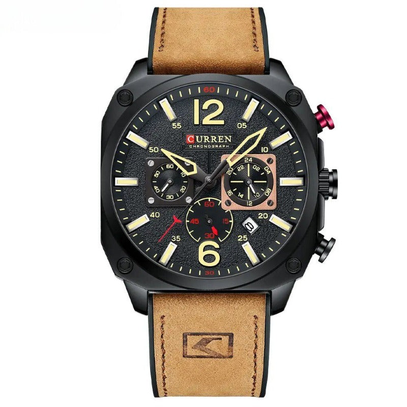 Quartz Business Leather Watch™ - Olsen & Olsen