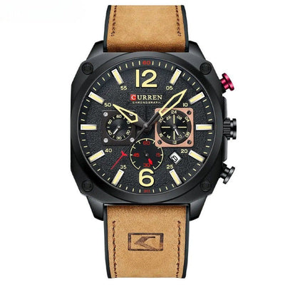 Quartz Business Leather Watch™ - Olsen & Olsen