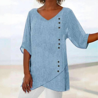 Party Serene Blouse - Flowing