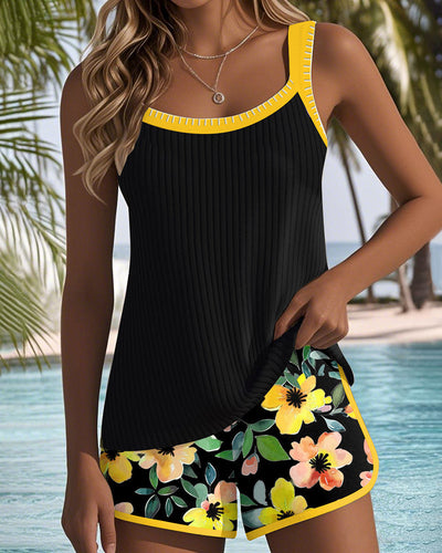 True Aussie™ | Two-Piece Elegant Tankini Set