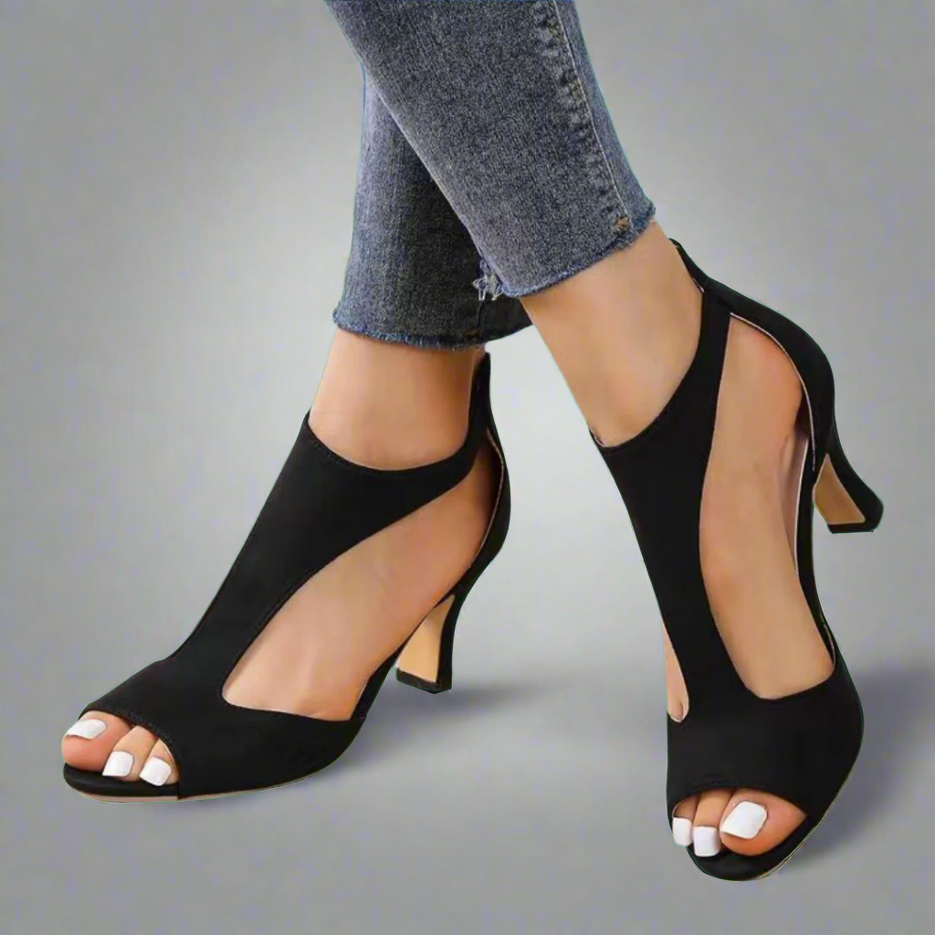 Flora | Elegant Heeled Sandals