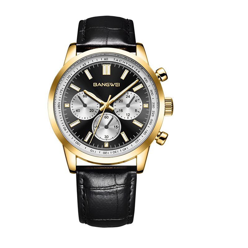 Quartz Military Leather Casual Sport Watch™ - Olsen & Olsen