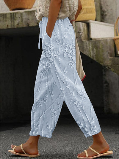 Zoey™ - Vine Printed Trousers