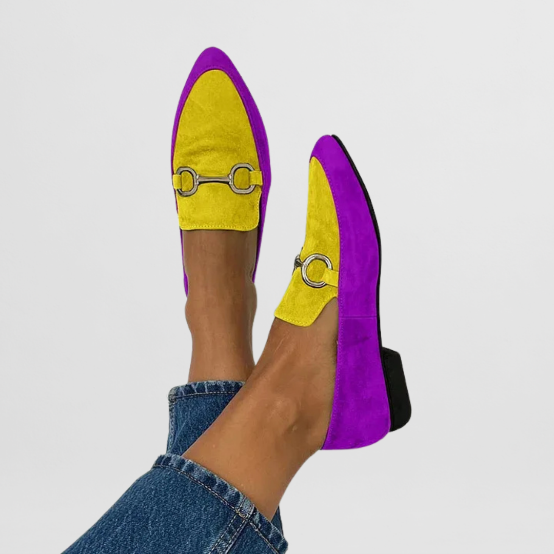 Ginevra™ | Colourful Boho Loafers