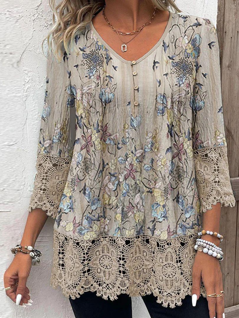 Silk top "Sunset Soirée" – Fresh & feminine