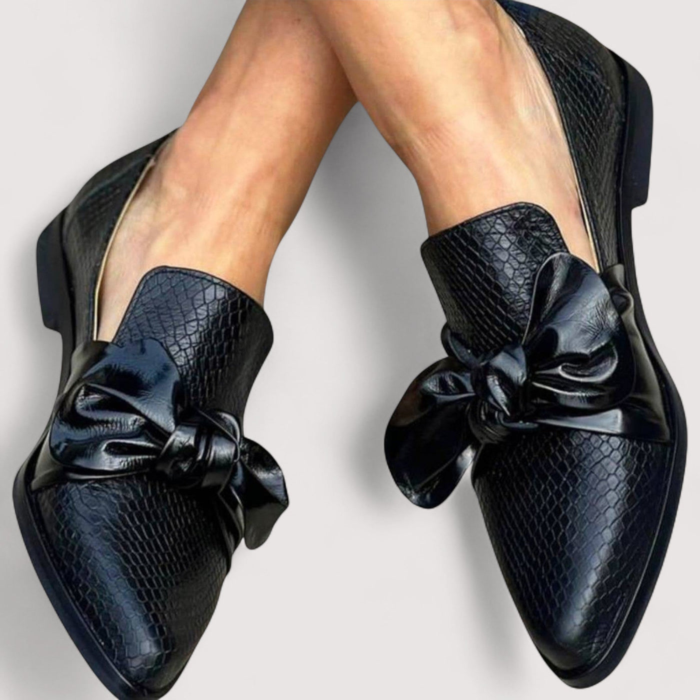 Valentina | Elegant Faux Leather Heels for a Refined Look
