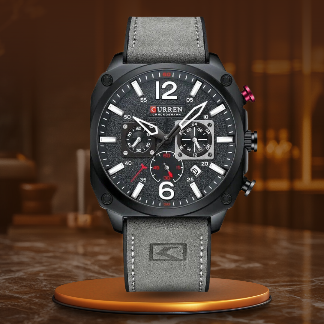 Quartz Business Leather Watch™ - Olsen & Olsen