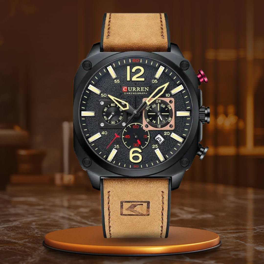 Quartz Business Leather Watch™ - Olsen & Olsen