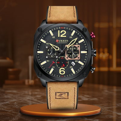 Quartz Business Leather Watch™ - Olsen & Olsen