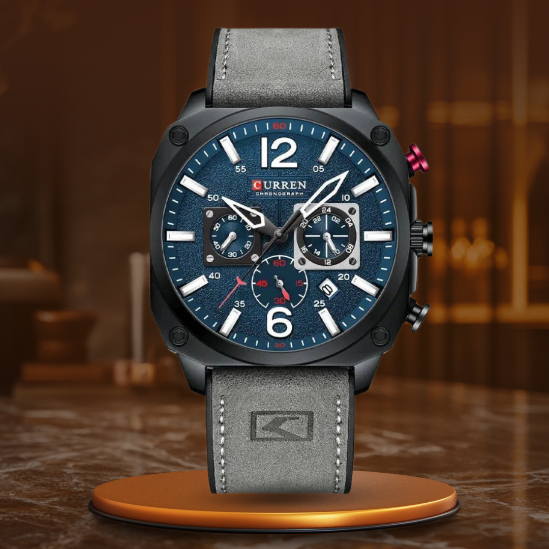 Quartz Business Leather Watch™ - Olsen & Olsen