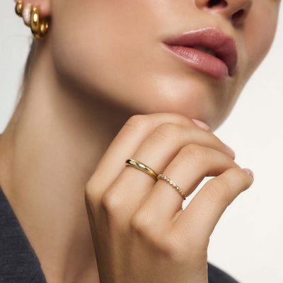 Anello Midi Dome | Oro