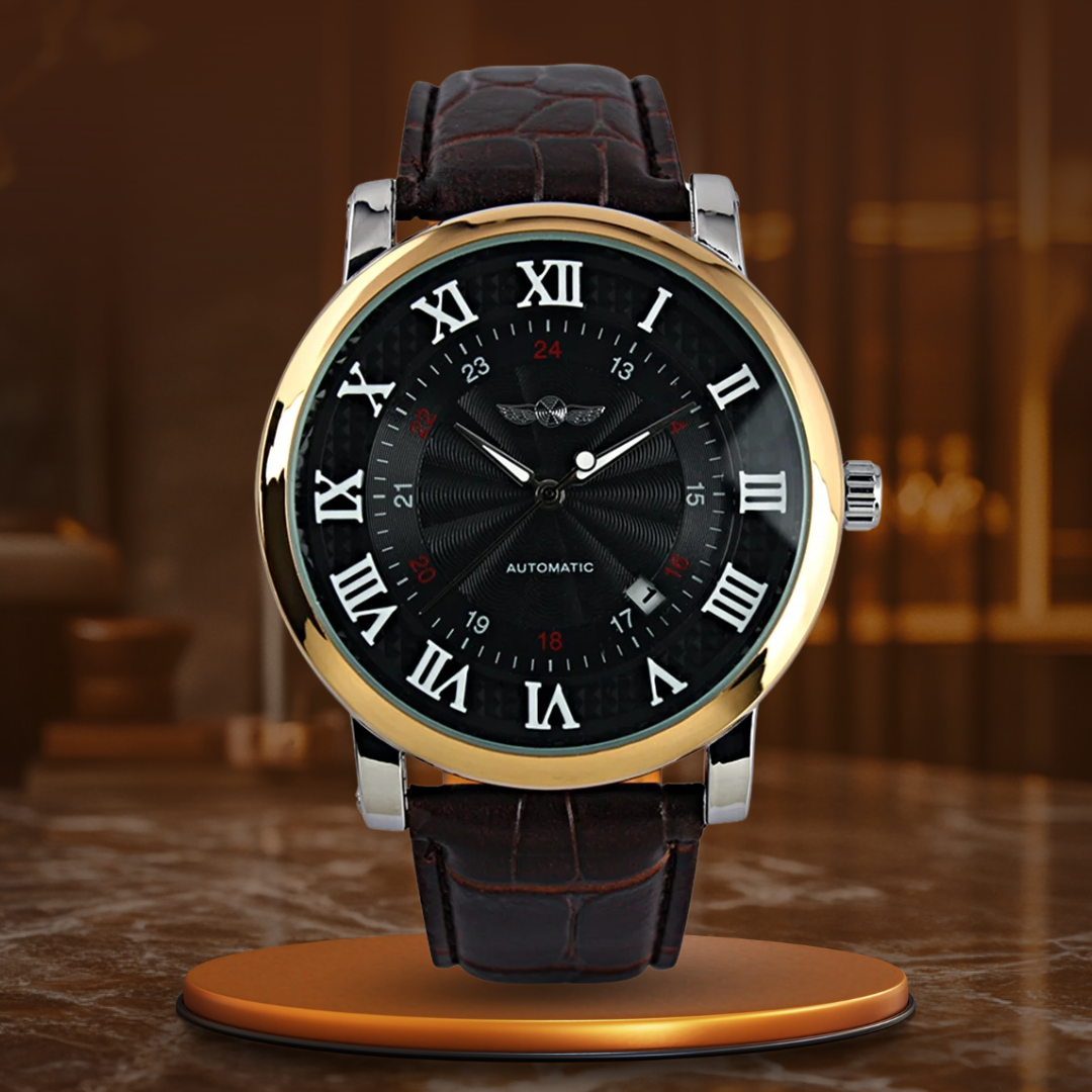 Luxury Automatic Leather Watch Complete™ - Olsen & Olsen