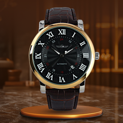 Luxury Automatic Leather Watch Complete™ - Olsen & Olsen