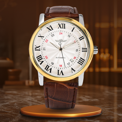 Luxury Automatic Leather Watch Complete™ - Olsen & Olsen