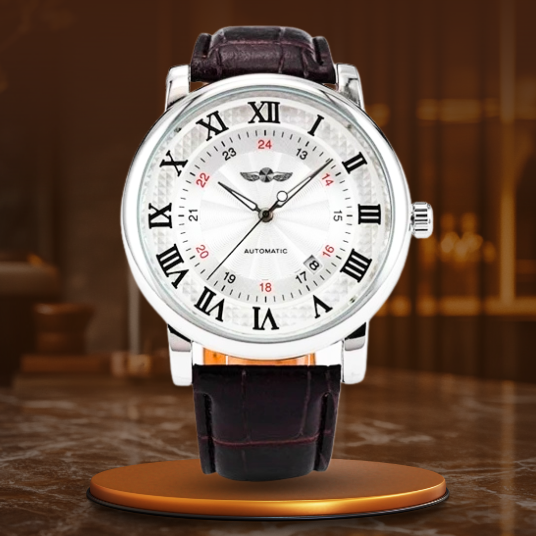 Luxury Automatic Leather Watch Complete™ - Olsen & Olsen