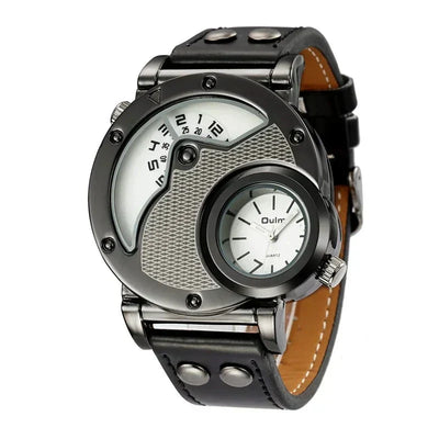 Dual Time Quartz Watch de Luxe™ Olsen & Olsen