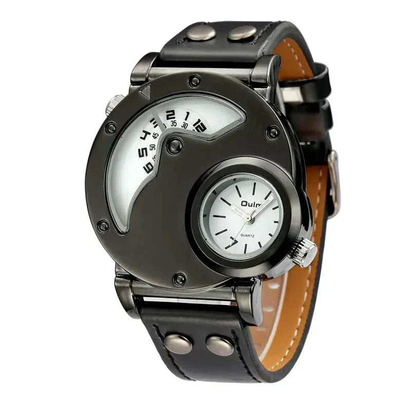 Dual Time Quartz Watch de Luxe™ Olsen & Olsen