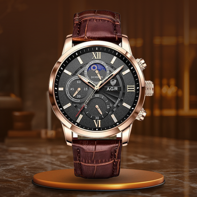 Luxury Leather Watch™ - Olsen & Olsen