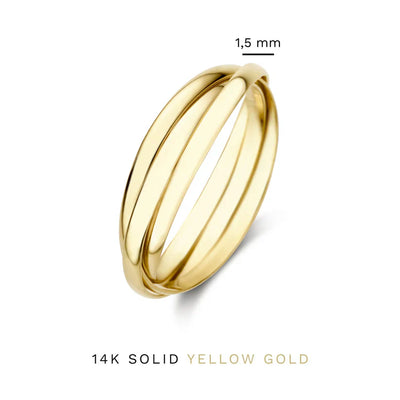 Anello Léna Trielle | Oro