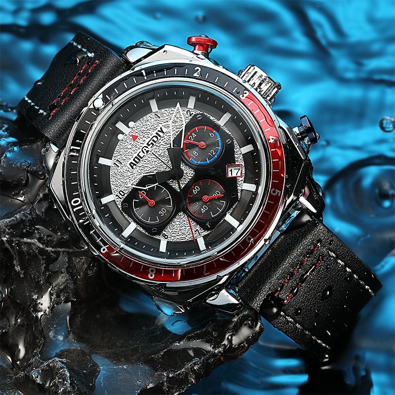 Luxury Quartz™ Sports Chronograph Watch - Olsen & Olsen