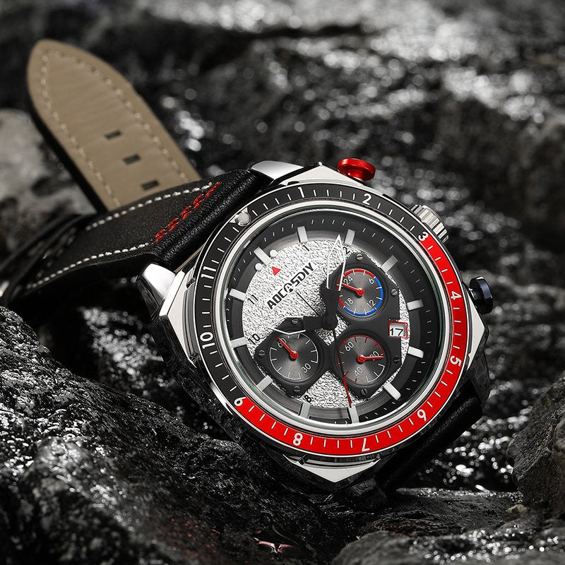 Luxury Quartz™ Sports Chronograph Watch - Olsen & Olsen