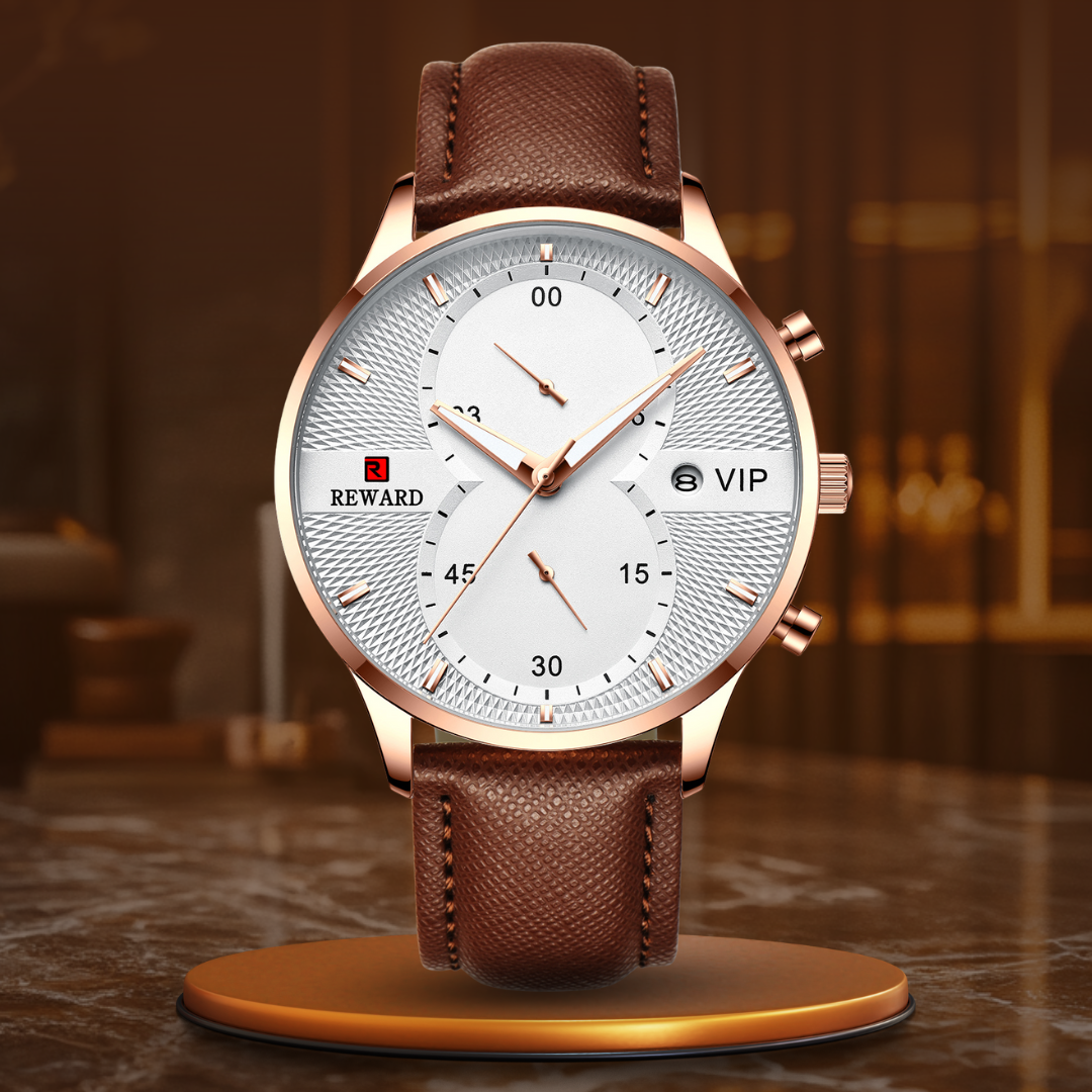 Olsen & Olsen Luxe Quartz Chronograph Watch