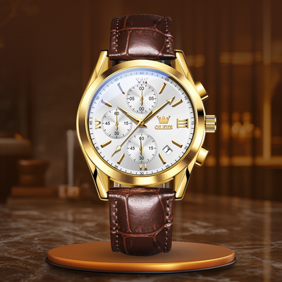 Quartz Luminous Chronograph Watch™ - Olsen & Olsen