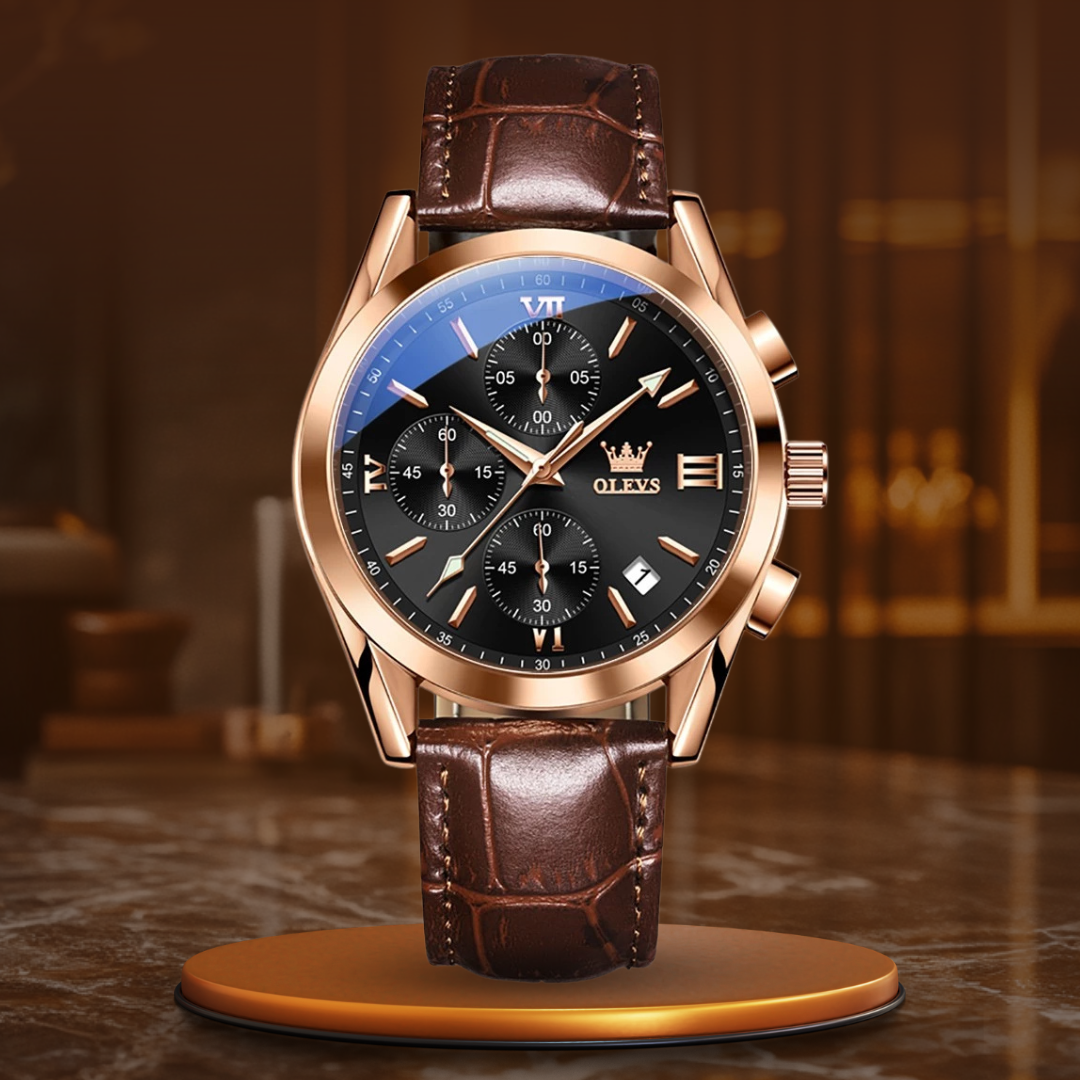 Quartz Luminous Chronograph Watch™ - Olsen & Olsen