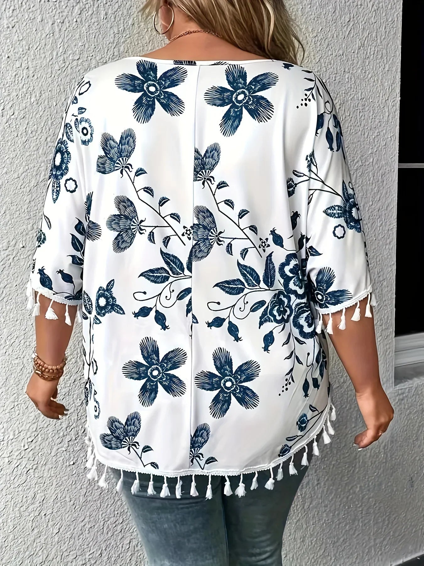 Casual Outing Serene Blouse - Easy-Wear