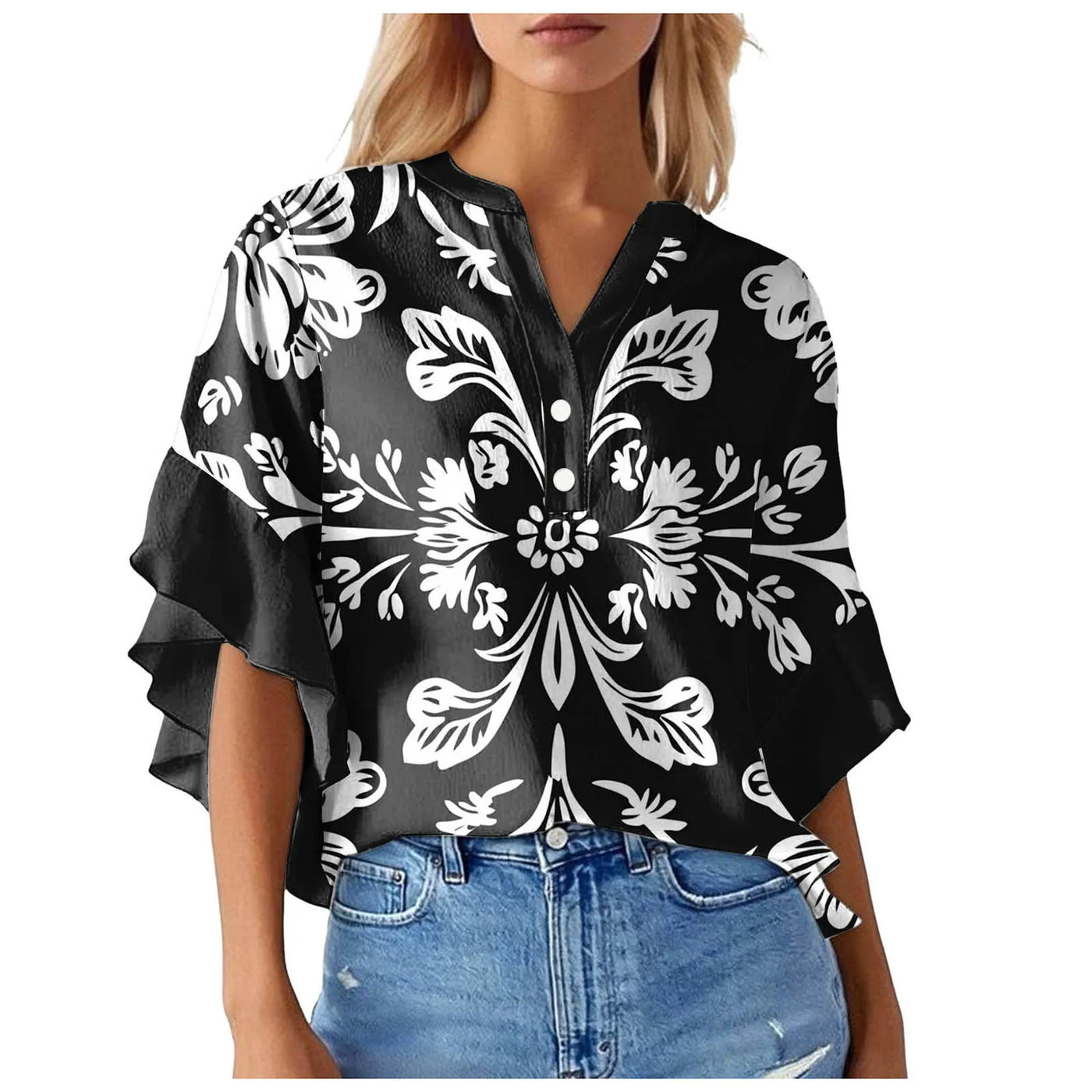 Evening Timeless Blouse - A-Line