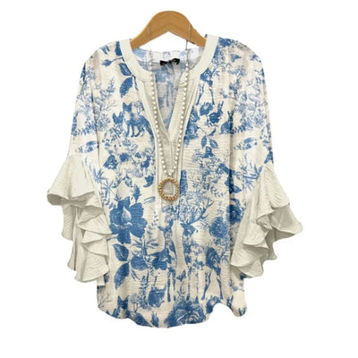 Party Serene Blouse - Easy-Wear