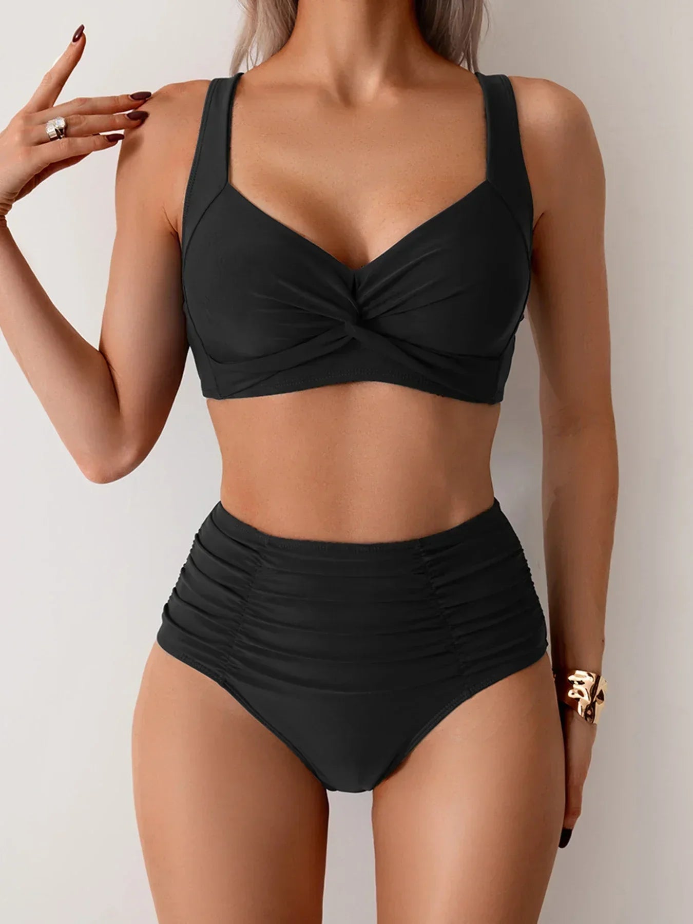True Aussie™ | High Waist Summer Bikini Set
