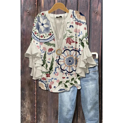 Party Serene Blouse - Easy-Wear