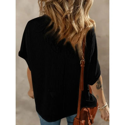 Cotton t-shirt "Friends Catch-Up" – Chic & casual