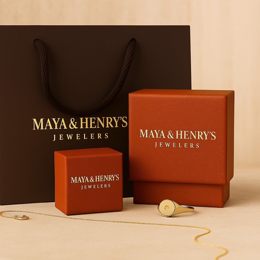 Set di pietre Moissanite Cléa | Oro