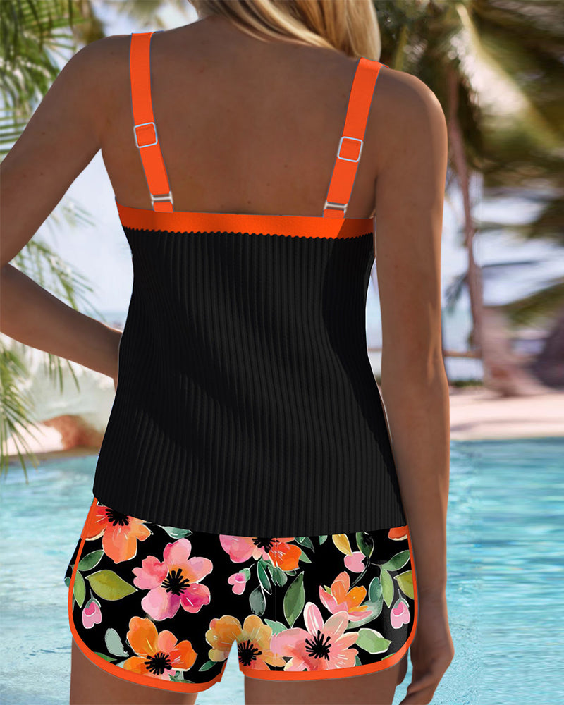 True Aussie™ | Two-Piece Elegant Tankini Set