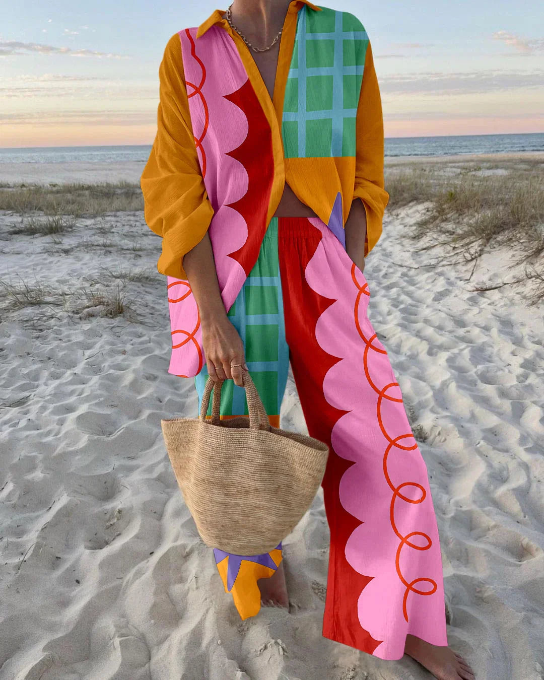 Arianna™ | Breezy Linen Print Set