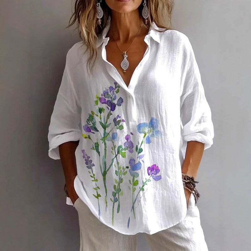 Weekend Elegant Blouse - Loose Fit