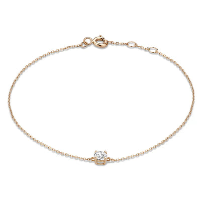 Bracciale con pietra moissanite Cléa | Oro