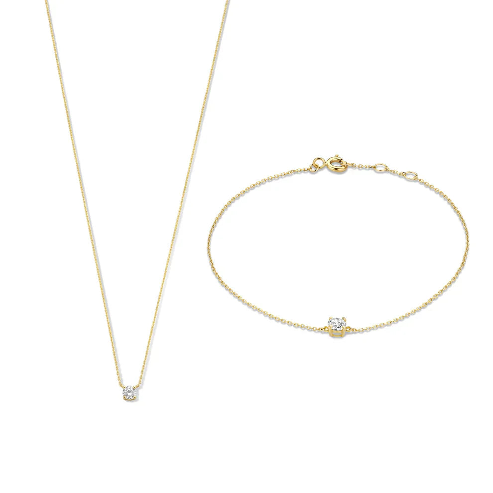 Set di pietre Moissanite Cléa | Oro