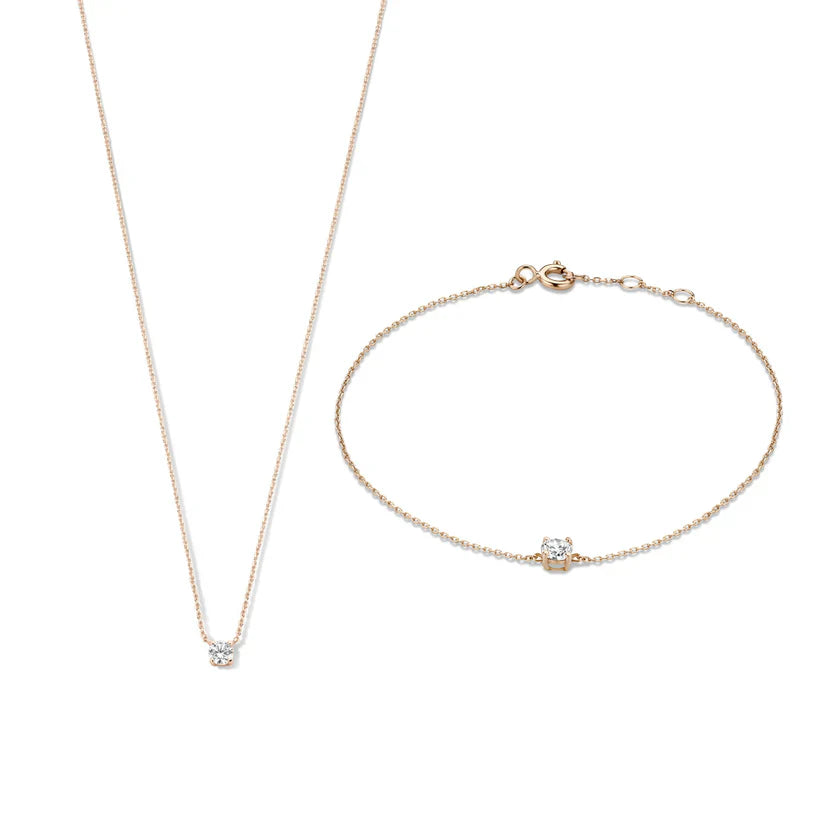 Set di pietre Moissanite Cléa | Oro