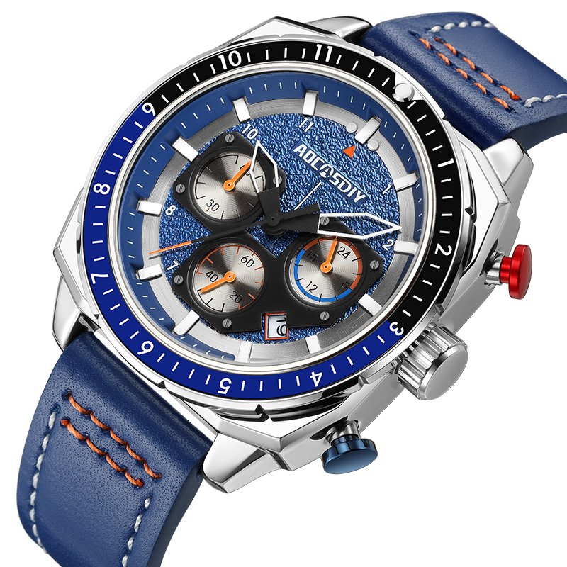 Luxury Quartz™ Sports Chronograph Watch - Olsen & Olsen
