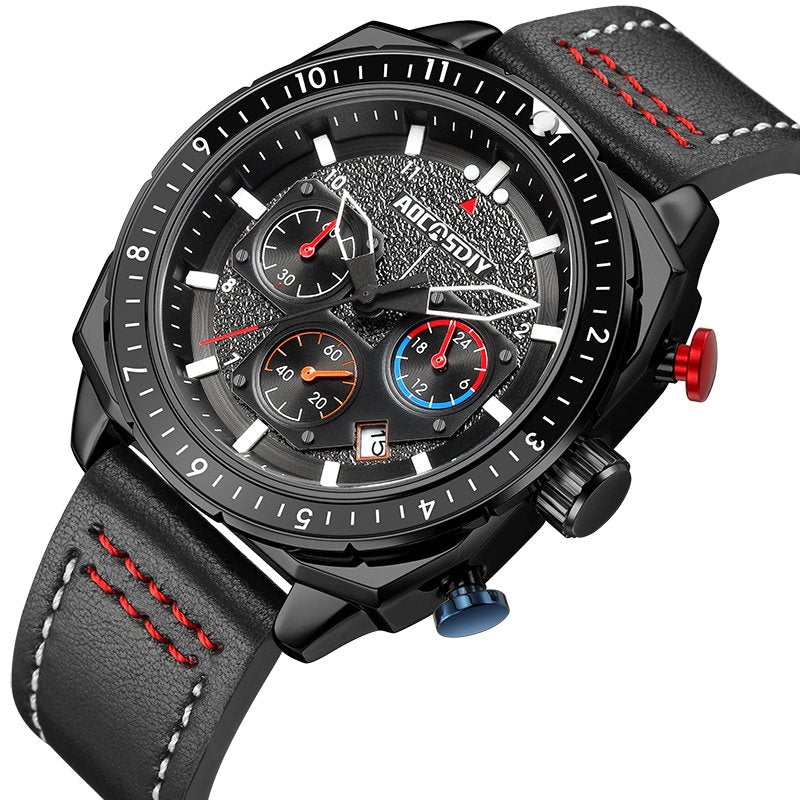 Luxury Quartz™ Sports Chronograph Watch - Olsen & Olsen